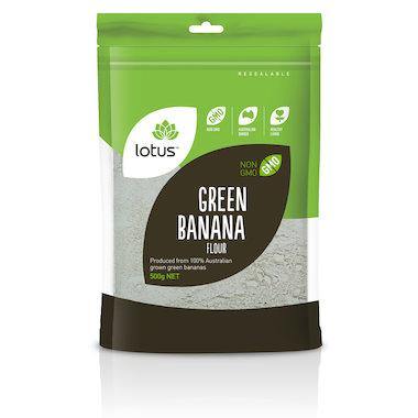 Lotus Green Banana Flour 500g - QVM Vitamins™