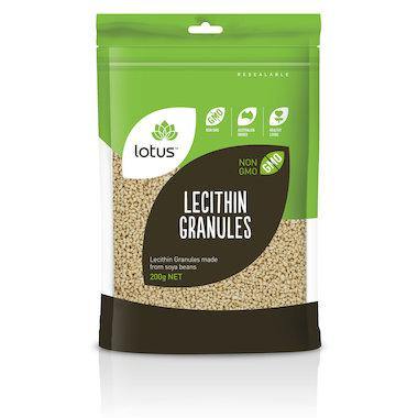 Lotus Lecithin Granules 200g - QVM Vitamins™