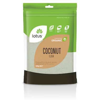 Lotus Organic Coconut Flour 500g - QVM Vitamins™
