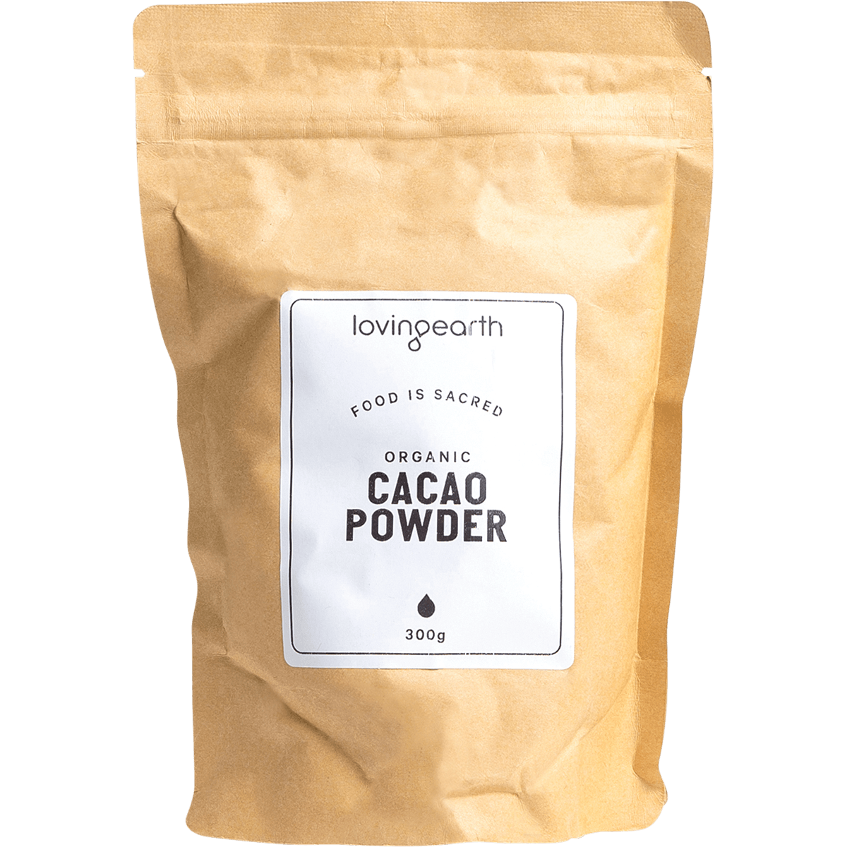 Loving Earth Cacao Powder Organic 300g - QVM Vitamins™