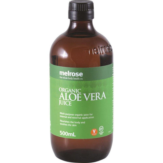 Melrose Organic Aloe Vera Juice 500ml - QVM Vitamins™