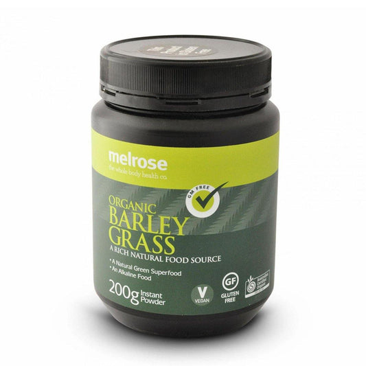 Melrose Organic Barley Grass 200g - QVM Vitamins™