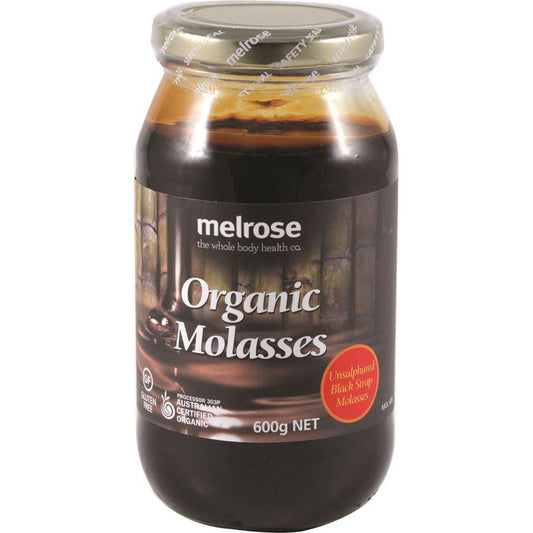 Melrose Organic Molasses 600g - QVM Vitamins™
