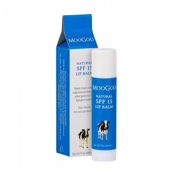 MooGoo Lip Balm SPF15 5g - QVM Vitamins™