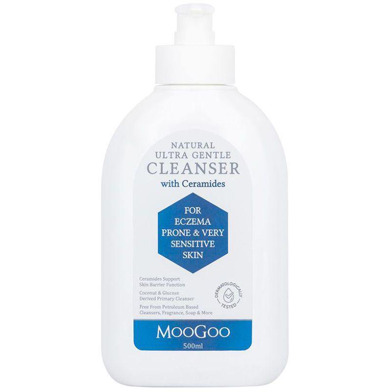 MooGoo Ultra Gentle Cleanser with Ceramides 500mL - QVM Vitamins™