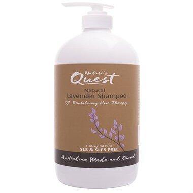 Nature's Quest Lavender Shampoo 1 Litre - QVM Vitamins™