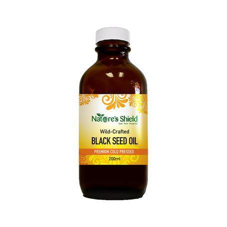 Nature's Shield Black Seed Oil Organic 200ml - QVM Vitamins™