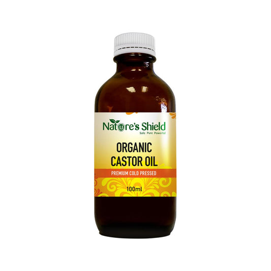 Nature's Shield Organic Castor Oil 100ml - QVM Vitamins™