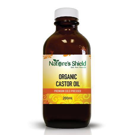 Nature's Shield Organic Castor Oil 200ml - QVM Vitamins™
