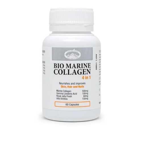 Nature’s Top Bio Marine Collagen 60 Capsules - QVM Vitamins™
