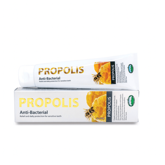 Nature's Top Propolis Toothpaste Anti-Bacterial 110g - QVM Vitamins™