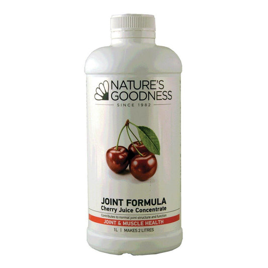 Natures Goodness Joint Formula (Cherry Juice Concentrate) 1 Litre - QVM Vitamins™