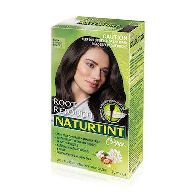 Naturtint Root Retouch Dark Brown Shades 45mL - QVM Vitamins™