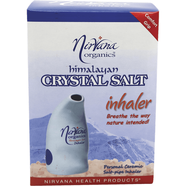Nirvana ORganic Himalayan Crystal Salt Inhaler – QVM Vitamins™