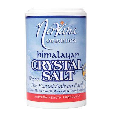 Nirvana Organic Himalayan Salt Fine in Shaker 125g - QVM Vitamins™