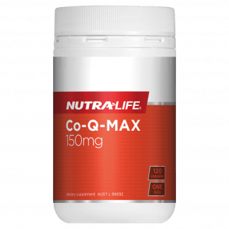 NutraLife Co-Q Max 150mg 120 Capsules - QVM Vitamins™