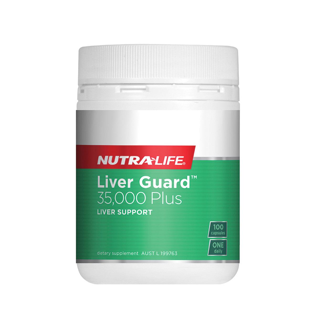 NutraLife Liver Guard 35,000 Plus 100 Capsules - QVM Vitamins™