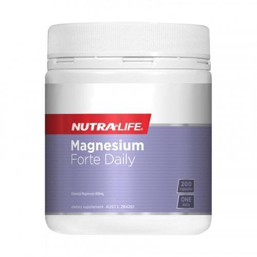 NutraLife Magnesium Complete Forte 200 Capsules - QVM Vitamins™
