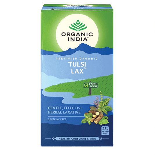 Organic India Tulsi Lax x 25 Teabags - QVM Vitamins™