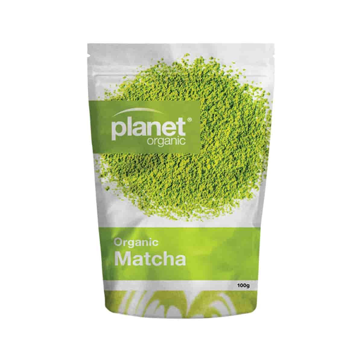 Planet Organic Premium Matcha Tea Powder 100g - QVM Vitamins™
