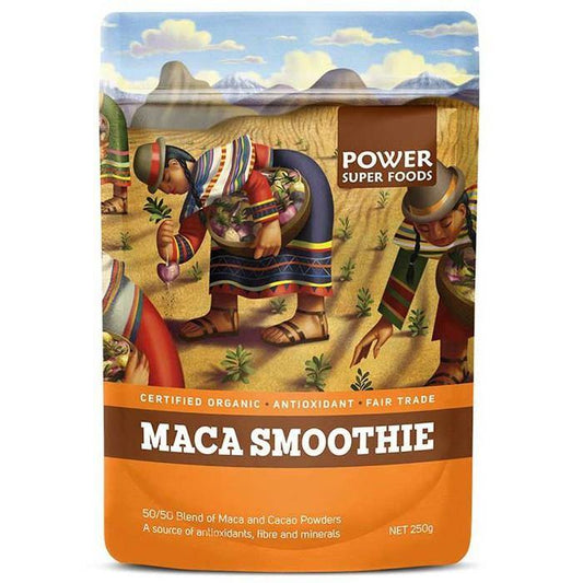 Power Super Foods Maca Smoothie 250g - QVM Vitamins™