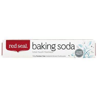 Red Seal Baking Soda Toothpaste 100g - QVM Vitamins™
