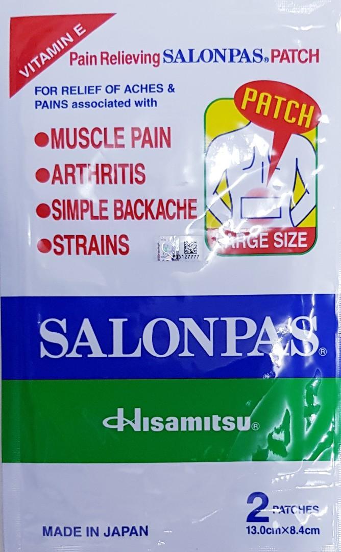 Salonpas Pain Relieving 2 Patches - QVM Vitamins™