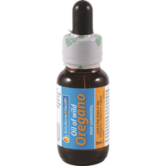 Solutions 4 Health Oil of Wild Oregano 25ml - QVM Vitamins™