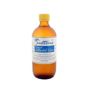 Sutton's Colloidal Silver 500ml - QVM Vitamins™