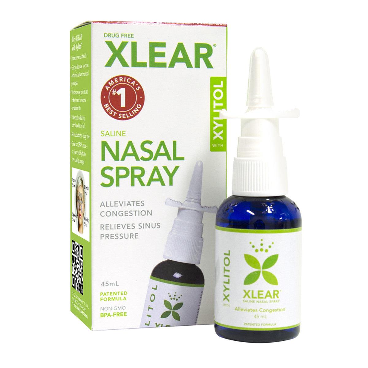 Sweet Life Xlear Nasal Sinus Care with Xylitol Spray 45ml - QVM Vitamins™