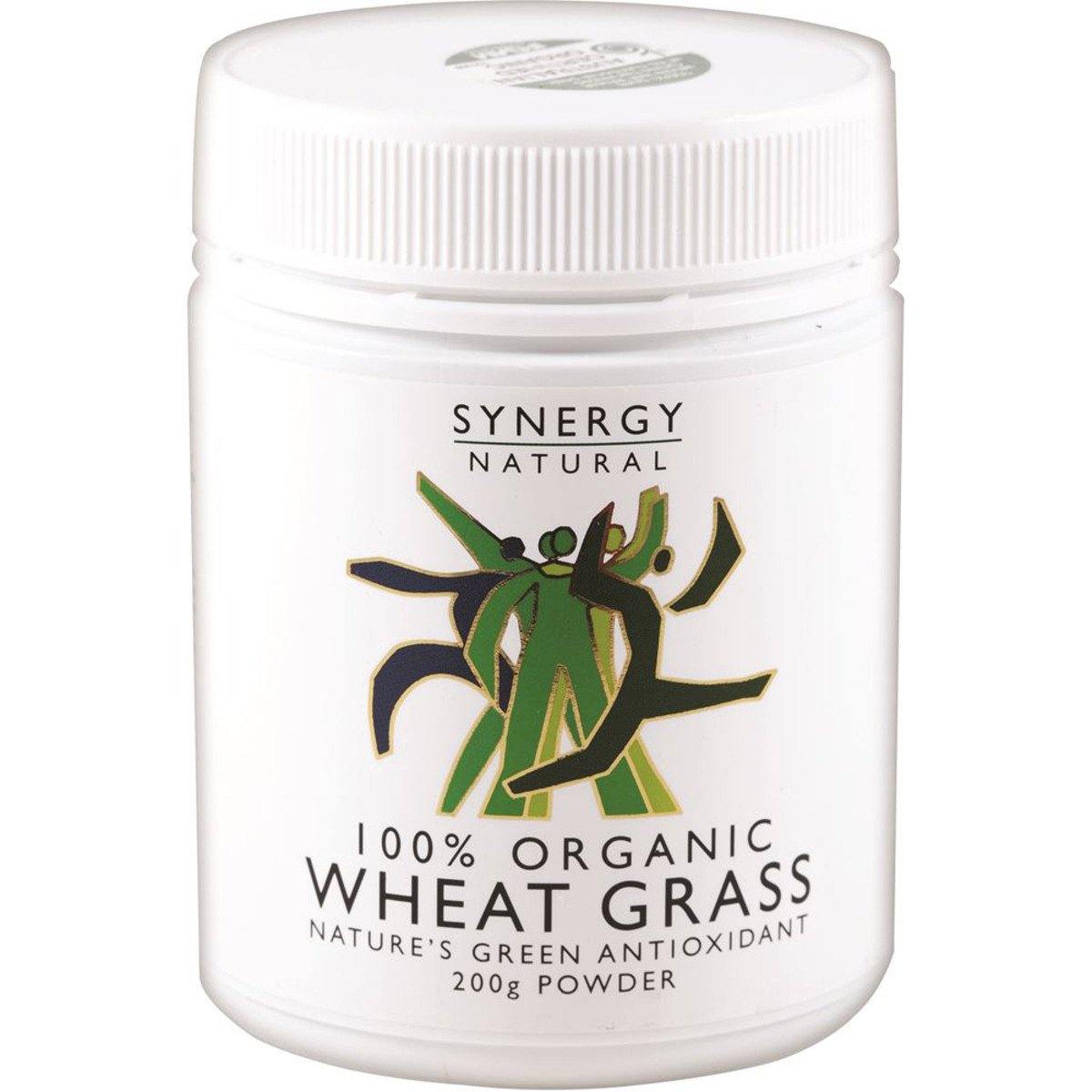 Synergy Natural Organic Wheat Grass Powder 200g - QVM Vitamins™