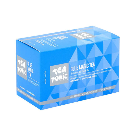 Tea Tonic Blue Magic Tea Organic x 20 Tea Bags - QVM Vitamins™