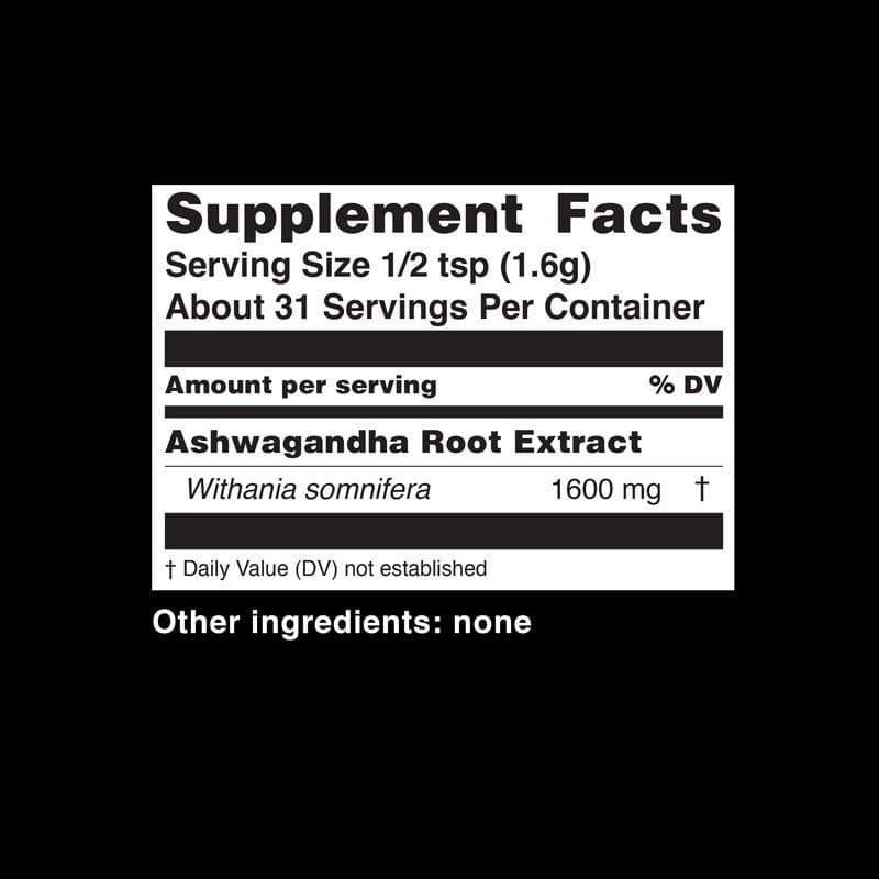 Teelixir Ashwagandha Root 50g - QVM Vitamins™