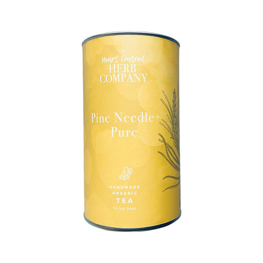 The Heart Centred Herb Company Pine Needle + Pure x 14 Tea Bags - QVM Vitamins™