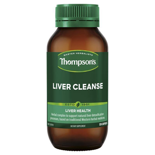 Thompsons Liver Cleanse 120 Capsules - QVM Vitamins™