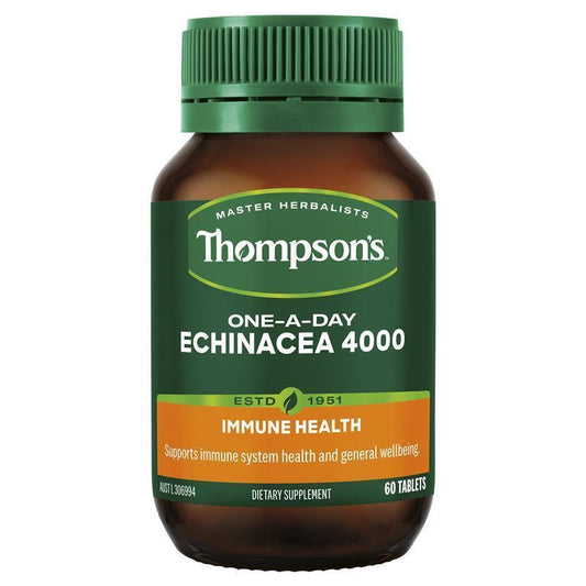Thompsons One-A-Day Echinacea 4000mg 60 Tablets - QVM Vitamins™