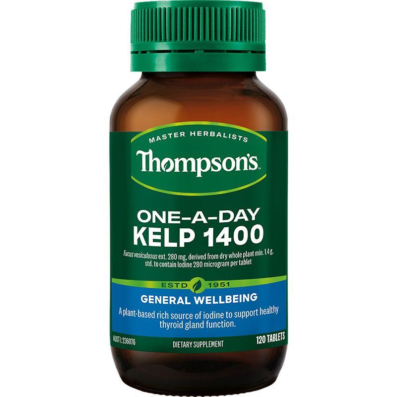 Thompsons One-A-Day Kelp 1400 120 Tablets - QVM Vitamins™