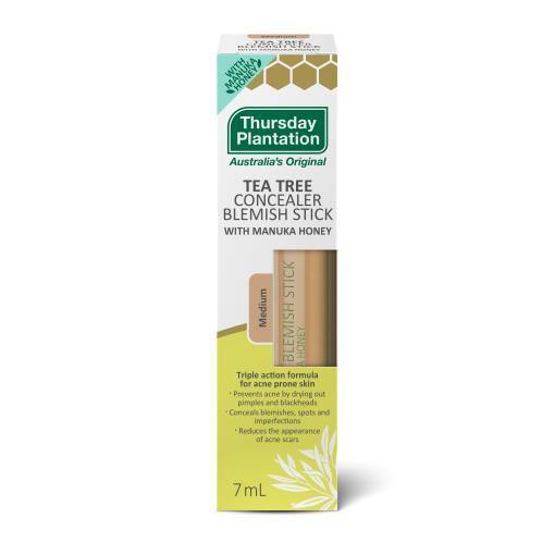 Thursday Plantation Concealer Blemish Stick Medium 7ml - QVM Vitamins™