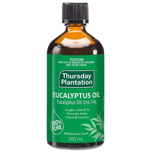 Thursday Plantation Eucalyptus Oil 200ml - QVM Vitamins™
