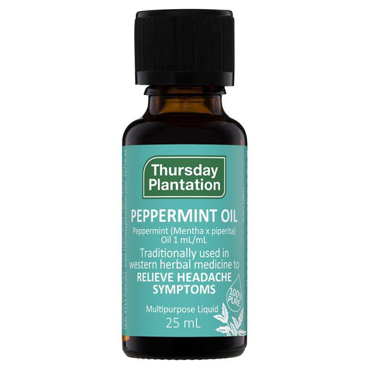 Thursday Plantation Peppermint Oil 25ml - QVM Vitamins™