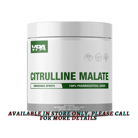 VPA Citrulline Malate 200g - QVM Vitamins™