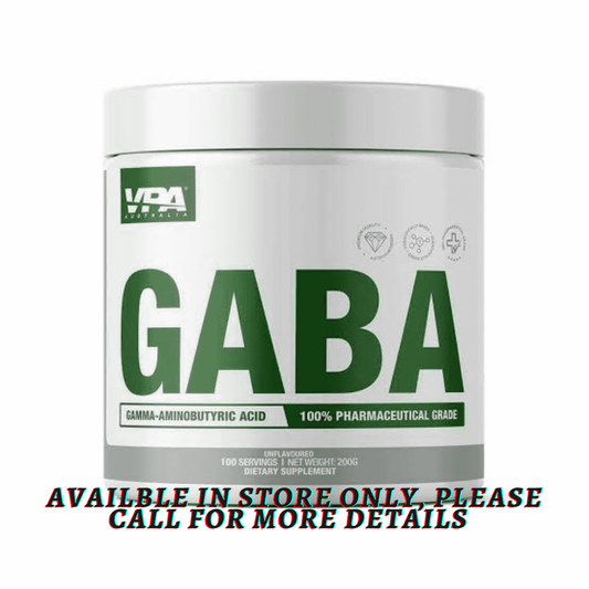 VPA Gaba Powder - 200g (100 Serves) - QVM Vitamins™