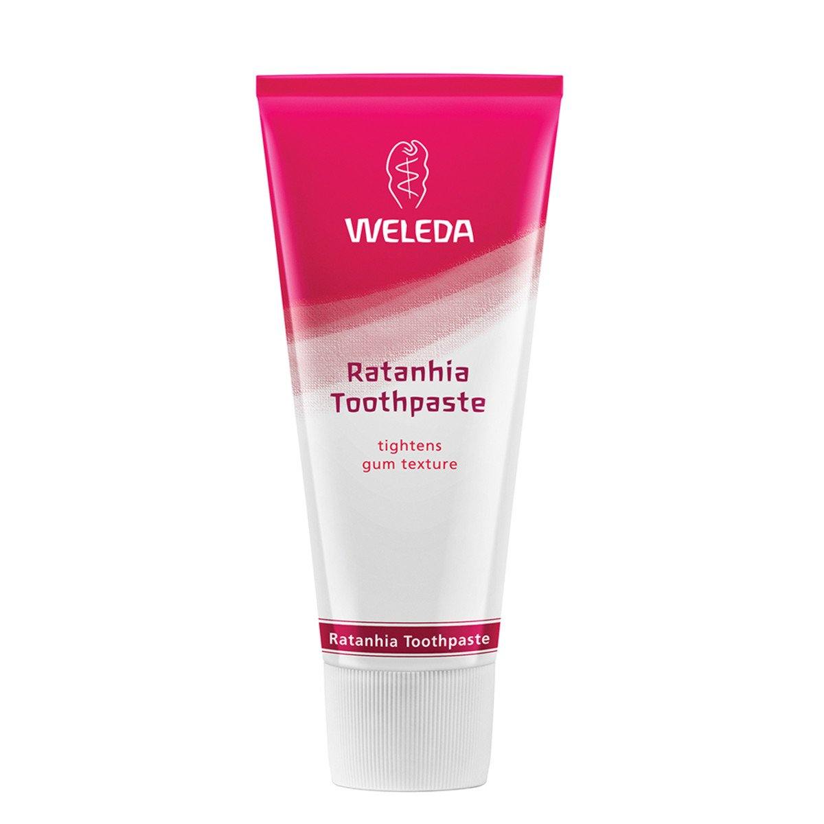 Weleda Toothpaste Ratanhia (tightens gum texture) 75ml - QVM Vitamins™