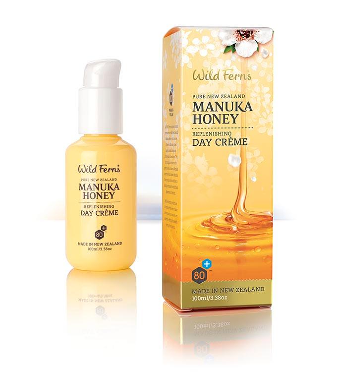 Wild Ferns Manuka Honey Replenishing Day Crème 100ml - QVM Vitamins™