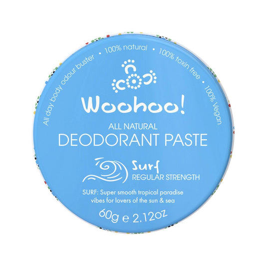 Woohoo Deodorant Paste Surf 60g - QVM Vitamins™