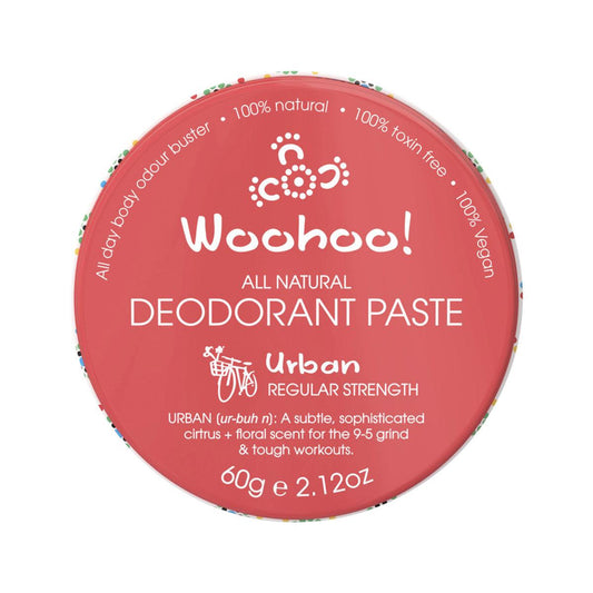 Woohoo Deodorant Paste Urban 60g - QVM Vitamins™